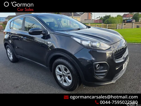 Kia Sportage Estate, Diesel, 2017, Black