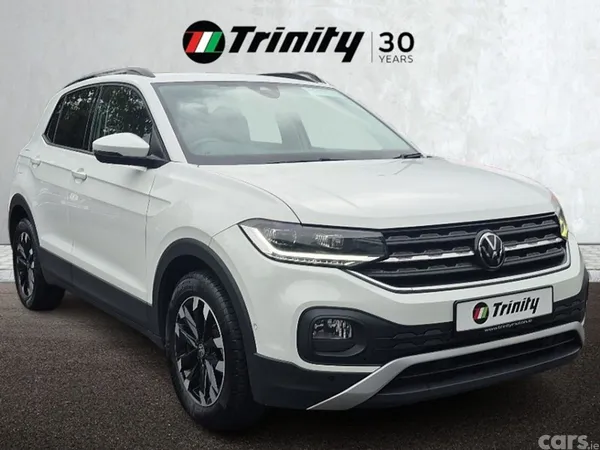 Volkswagen T-Cross SUV, Petrol, 2023, White
