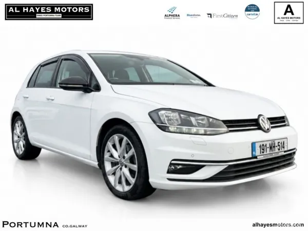 Volkswagen Golf Hatchback, Diesel, 2019, White