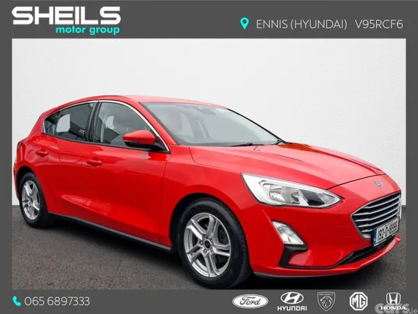 Ford Focus Hatchback, Diesel, 2019, Red