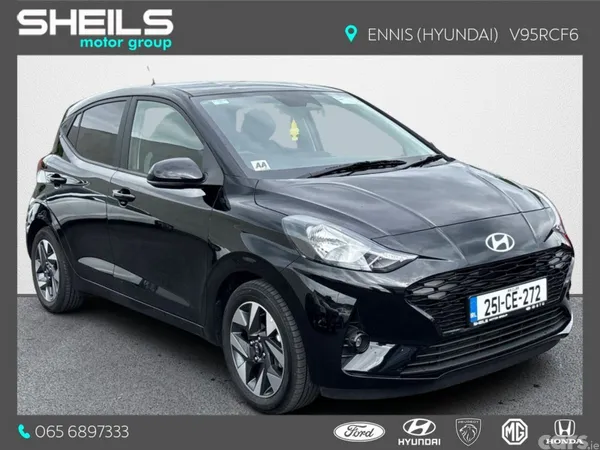 Hyundai i10 Hatchback, Petrol, 2025, Black