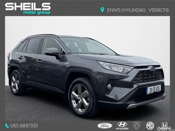 Toyota RAV4 SUV, Petrol Hybrid, 2021, Grey