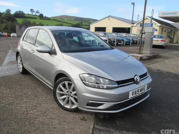 Volkswagen Golf Hatchback, Diesel, 2019, Silver