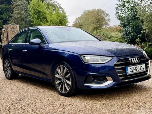 Audi A4 Saloon, Diesel, 2022, Blue