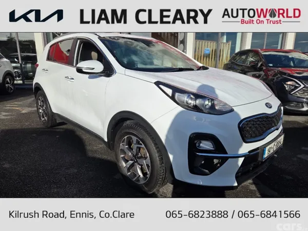 Kia Sportage MPV, Diesel, 2019, White
