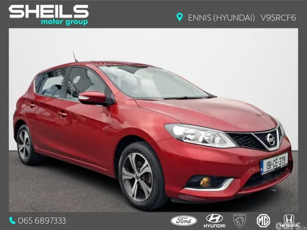 Nissan Pulsar Hatchback, Petrol, 2019, Red