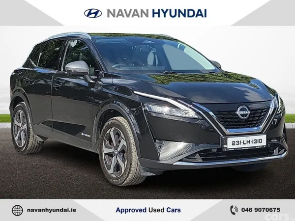 Nissan Qashqai MPV, Petrol Hybrid, 2023, Black
