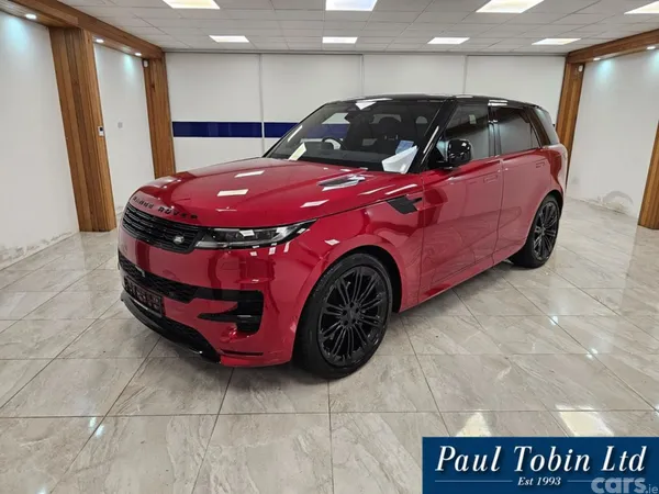 Land Rover Range Rover Sport SUV, Petrol Plug-in Hybrid, 2026, Red