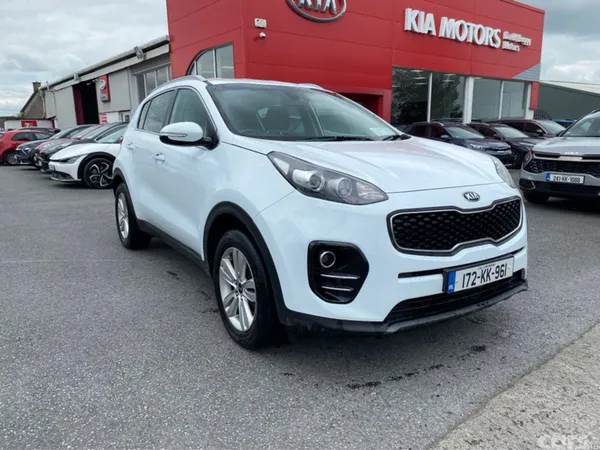 Kia Sportage Estate, Petrol, 2017, White