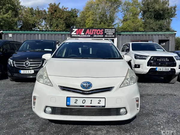 Toyota Prius MPV, Petrol Hybrid, 2012, White