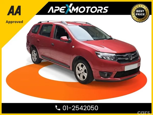 Dacia Logan Estate, Petrol, 2016, Red