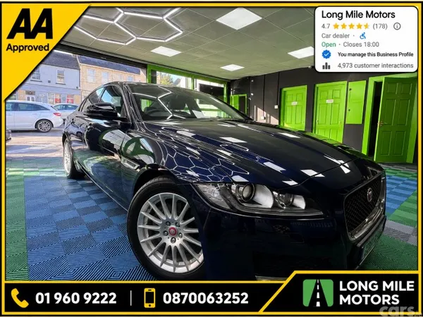Jaguar XF Saloon, Diesel, 2016, Blue