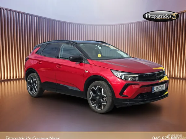 Opel Grandland X SUV, Petrol, 2023, Red