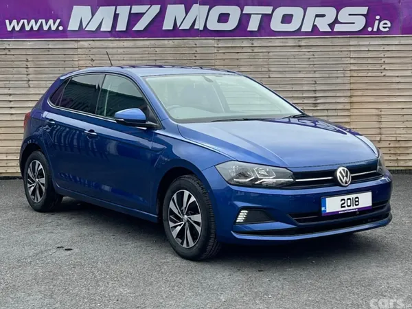 Volkswagen Polo Hatchback, Petrol, 2018, Blue