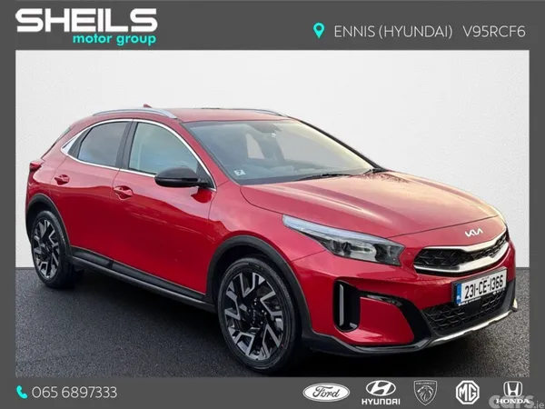 Kia XCeed Hatchback, Petrol Plug-in Hybrid, 2023, Red