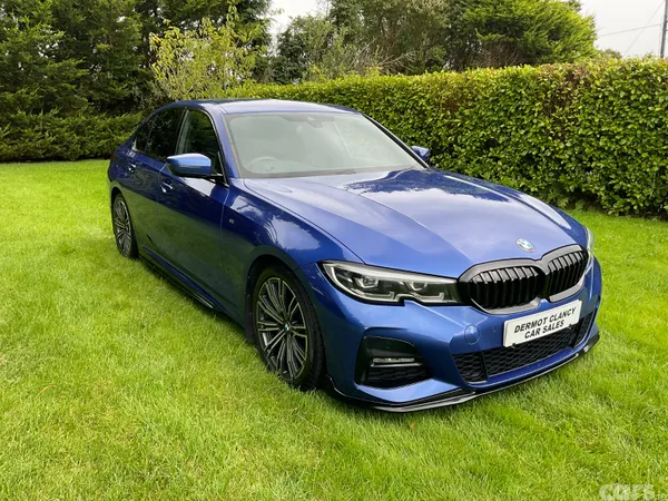 BMW 3-Series Saloon, Diesel Hybrid, 2020, Blue