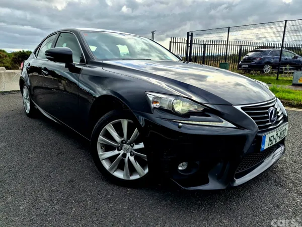 Lexus IS Saloon, Petrol Hybrid, 2015, Black