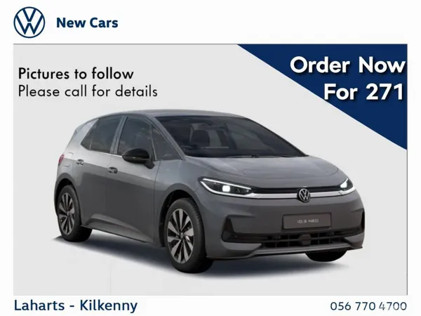 Volkswagen ID.3 Neo Hatchback, Electric, 2026, Grey