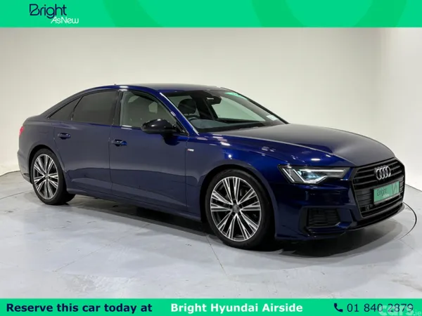Audi A6 Saloon, Diesel, 2020, Blue