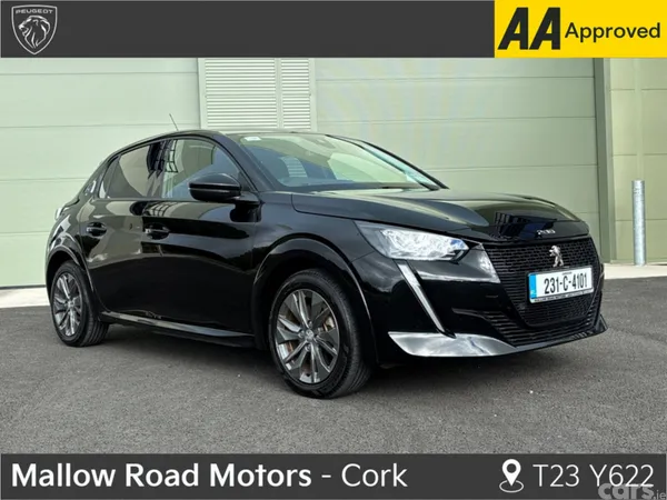 Peugeot 208 Hatchback, Electric, 2023, Black