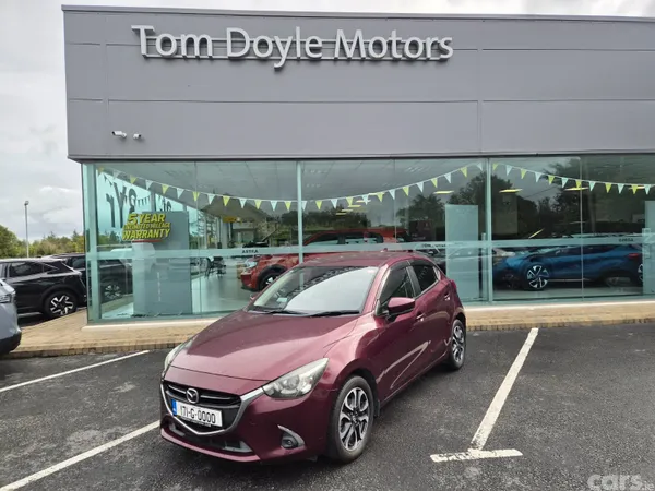 Mazda Demio Hatchback, Diesel, 2017, Red