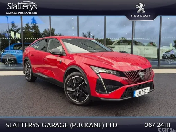 Peugeot 408 Hatchback, Petrol, 2024, Red