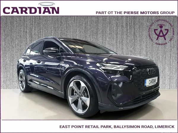 Audi Q4 e-tron SUV, Electric, 2026, Purple