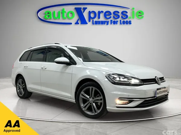 Volkswagen Golf Estate, Diesel, 2019, White