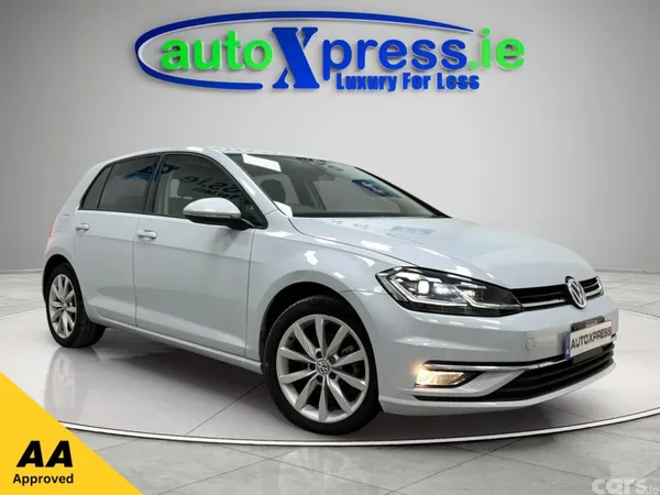 Volkswagen Golf Hatchback, Petrol, 2018, White