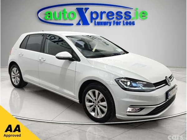 Volkswagen Golf Hatchback, Petrol, 2018, White