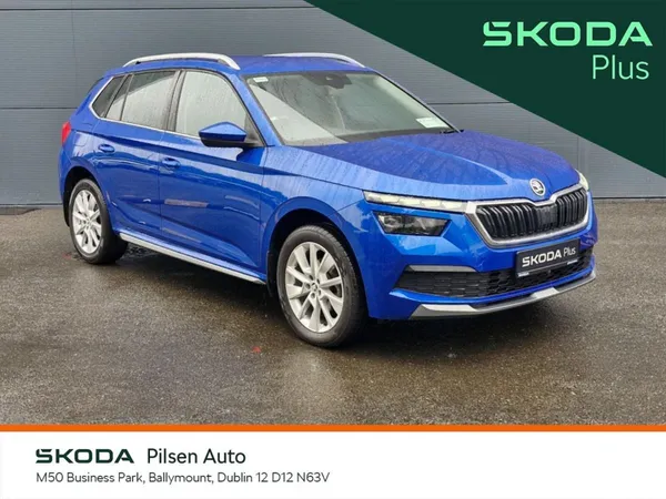 Skoda Kamiq Hatchback, Petrol, 2023, Blue