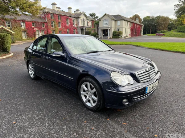 Mercedes-Benz C-Class Saloon, Petrol, 2007, Blue