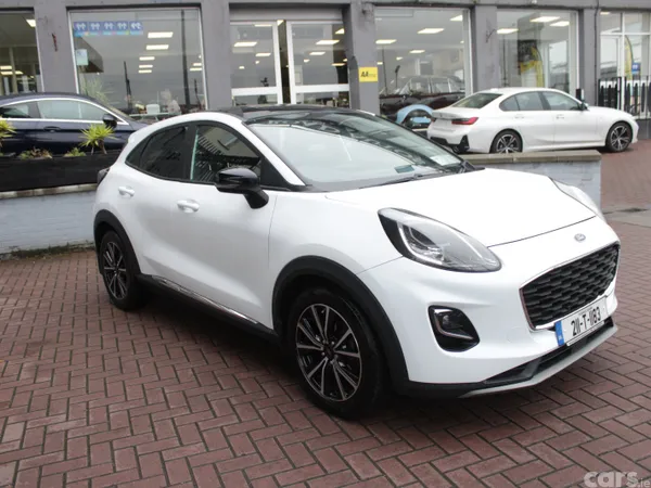 Ford Puma MPV, Petrol Hybrid, 2021, White