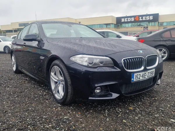 BMW 5-Series Saloon, Diesel, 2015, Black