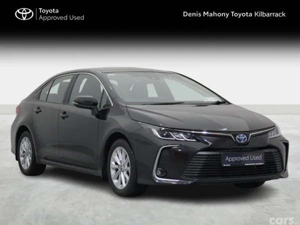 Toyota Corolla Saloon, Petrol Hybrid, 2022, Black