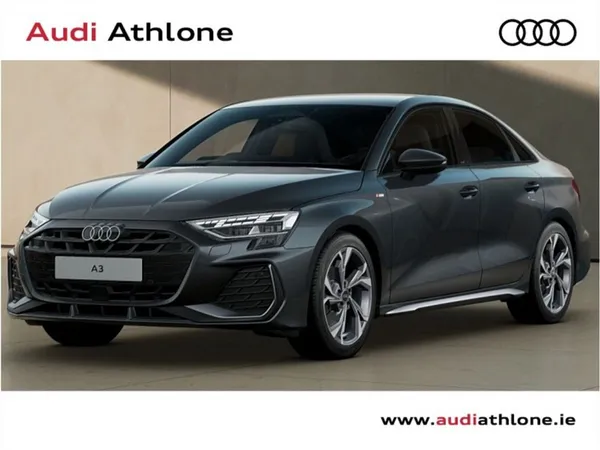 Audi A3 Saloon, Petrol, 2027, Grey