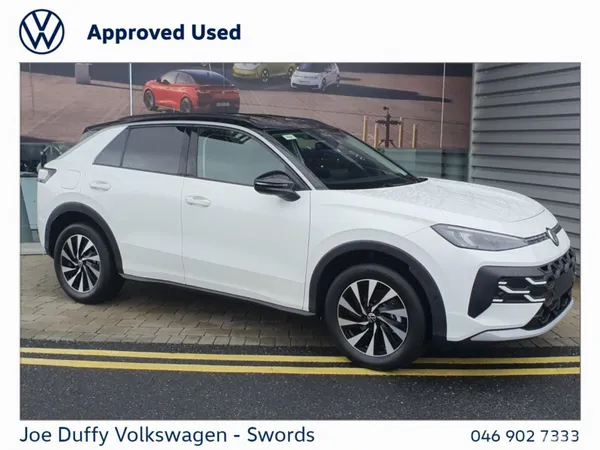 Volkswagen T-Roc SUV, Petrol, 2026, White