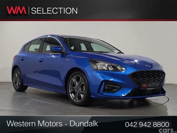 Ford Focus Hatchback, Petrol, 2020, Blue