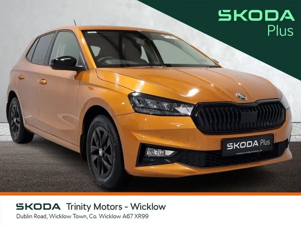Skoda Fabia Hatchback, Petrol, 2024, Orange