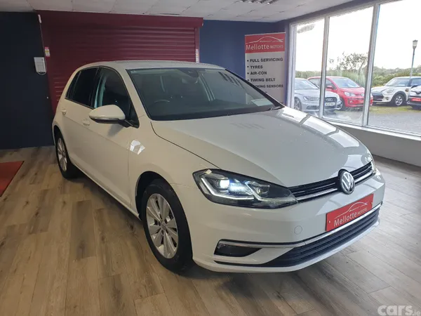 Volkswagen Golf Hatchback, Petrol, 2018, White