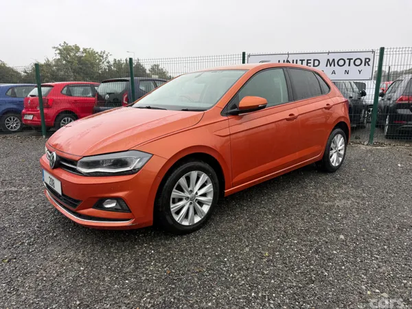 Volkswagen Polo Hatchback, Petrol, 2018, Orange