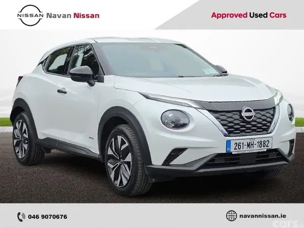 Nissan Juke SUV, Petrol Hybrid, 2026, White