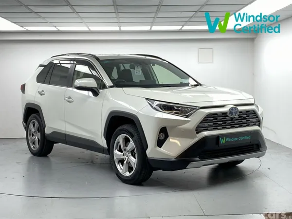 Toyota RAV4 SUV, Petrol Hybrid, 2021, White