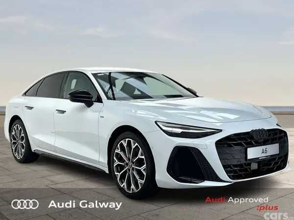 Audi A6 Saloon, Petrol Plug-in Hybrid, 2026, White