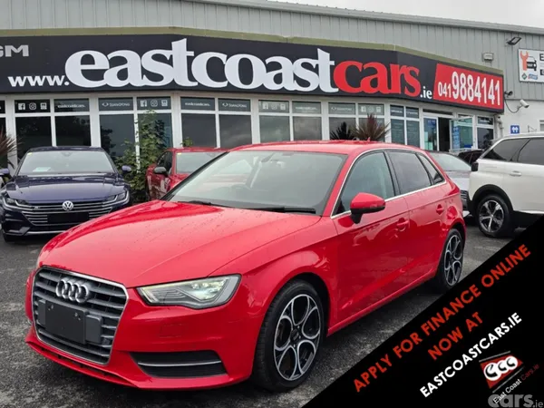 Audi A3 Hatchback, Petrol, 2015, Red