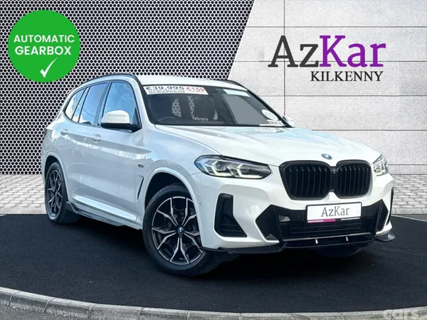 BMW X3 SUV, Petrol Hybrid, 2022, White
