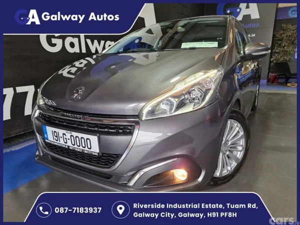 Peugeot 208 Hatchback, Petrol, 2019, Grey