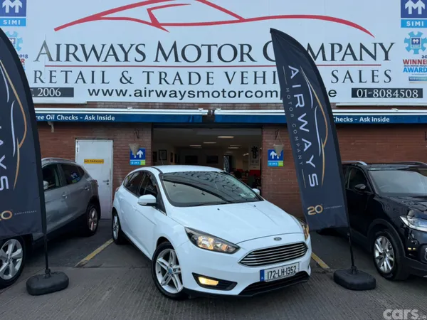 Ford Focus Hatchback, Petrol, 2017, White