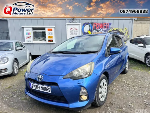 Toyota Aqua Hatchback, Petrol Hybrid, 2012, Blue