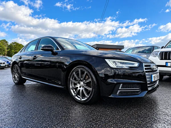 Audi A4 Saloon, Petrol, 2018, Black
